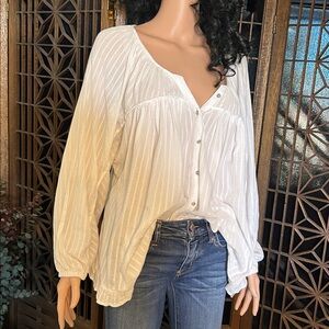 AMERICAN EAGLE 🦅 PEASANT TOP XL